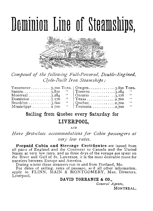 PNG 1882 Dominion Line ad