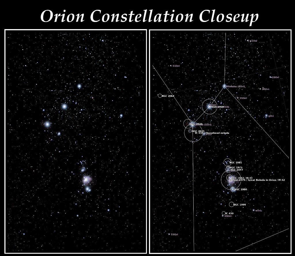 PNG Orion closeup